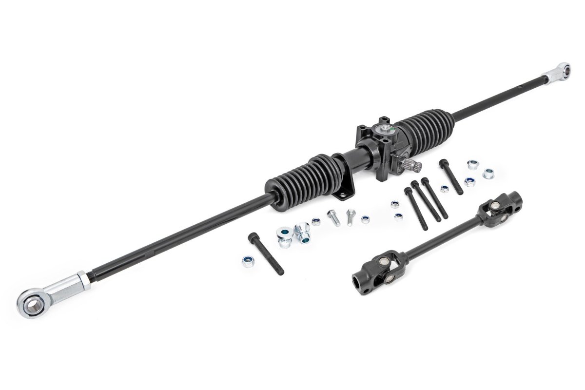 Polaris Ranger RZR 800 S Rack and Pinion - Rough Country - Heavy Duty - Black - '12-'13